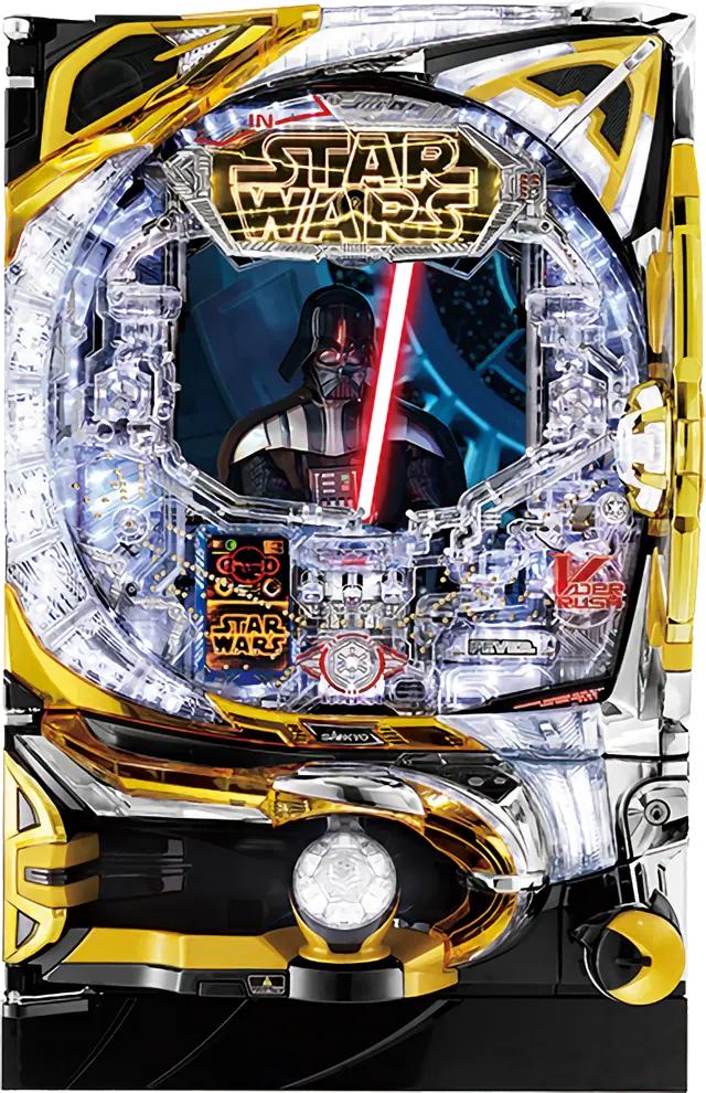 SANKYO CR FEVER STAR WARS Battle of Darth VaderyLEDs gFws Ãp`R Î@z