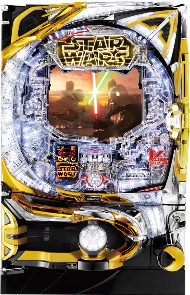 SANKYO CR FEVER STAR WARS Battle of Darth Vader 1/49TypeyLEDs gFws Ãp`R Î@z