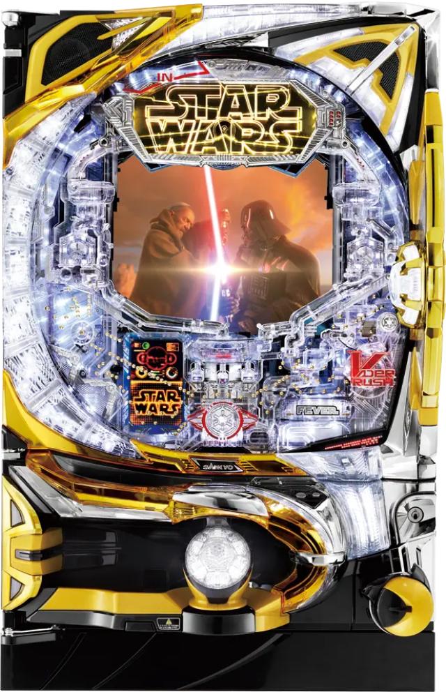 SANKYO CR FEVER STAR WARS Battle of Darth Vader 1/99TypeyLEDs gFws Ãp`R Î@z